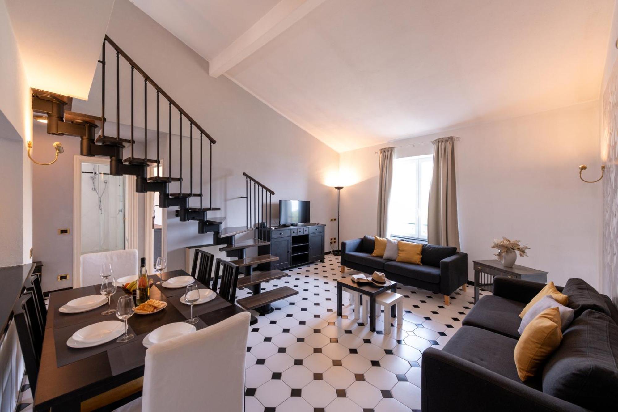 Loft Cristina - La Piazzetta Fronte Mare Lägenhet Santa Margherita Ligure Exteriör bild